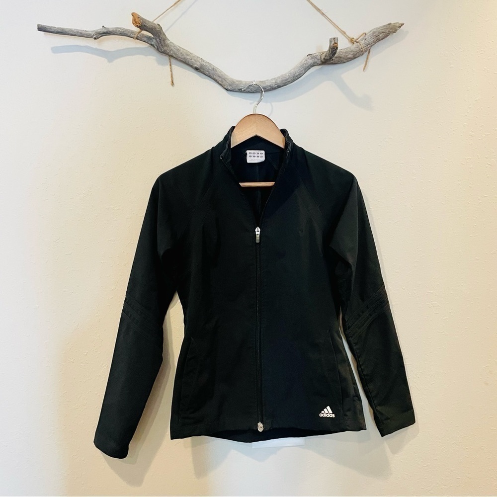 3/$20 Adidas Black Zip Up Soft Shell Jacket